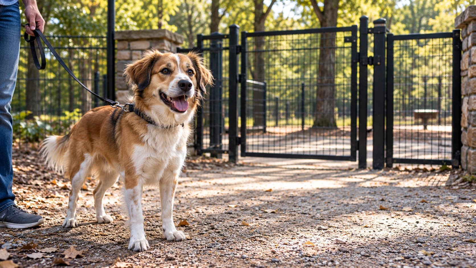 Before the dog-park visit: Apex’s gates require an annual registration